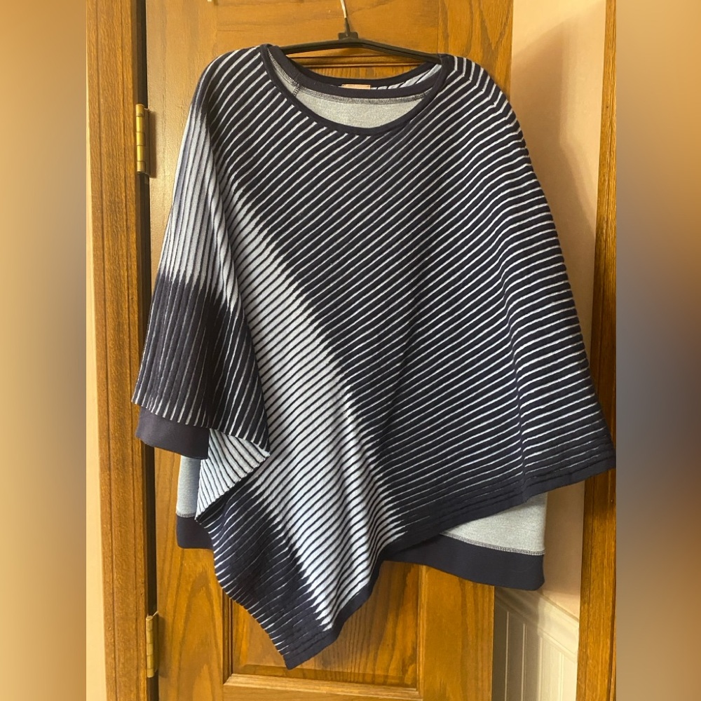 Chicos set 3 xl poncho shirt blue